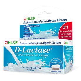 DLACTASE 0.4G C 45 TAB 10 000 UNIDADES