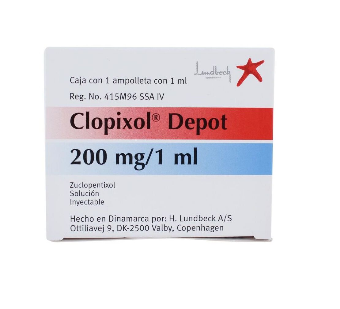 CLOPIXOL DEPOT  200MG C 1 AMP 1ML ZUCLOPENTIXOL