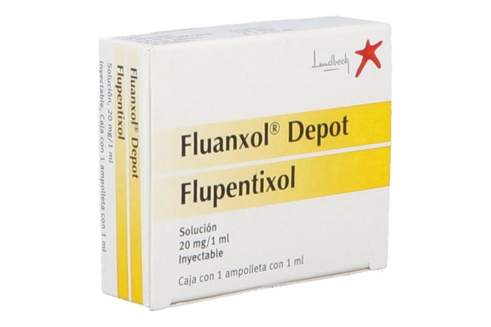 FLUANXOL DEPOT 20MG C 1 AMP INY 1ML