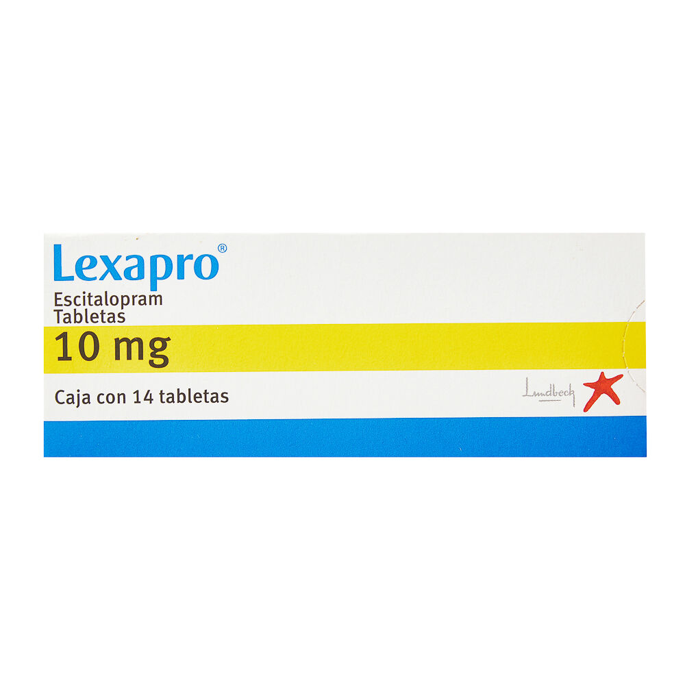 LEXAPRO 10MG  C 14 TAB ESCITALOPRAM