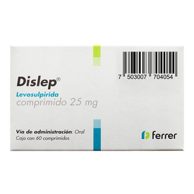 DISLEP 25MG C 60 COMPRIMIDOS LEVOSULPIRIDA