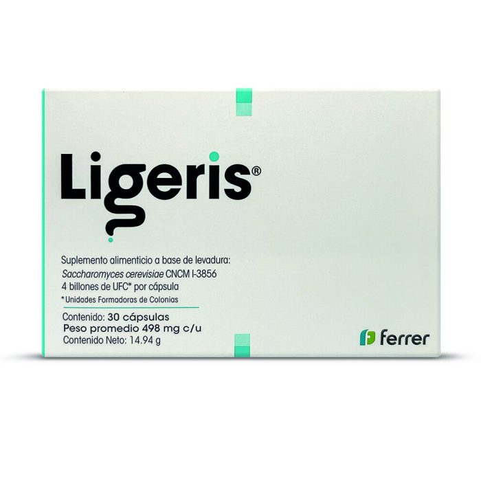 LIGERIS 498MG C 30 CAP SUPLEM ALIMENT