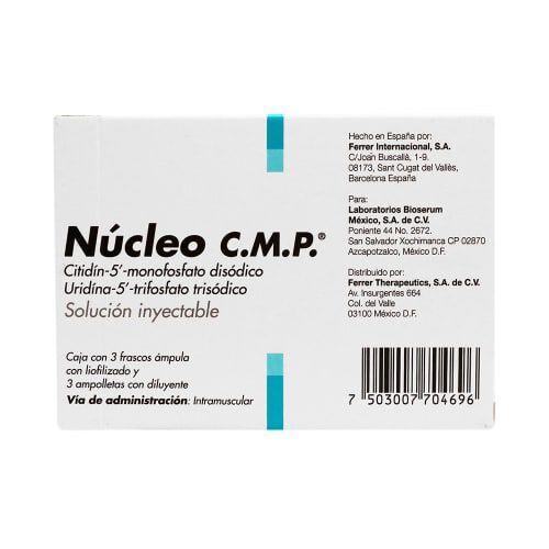 NUCLEO CMP AMPULA C 3