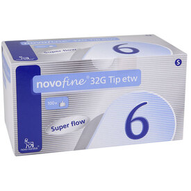 NOVOFINE AGUJAS 32G TIPETW 100