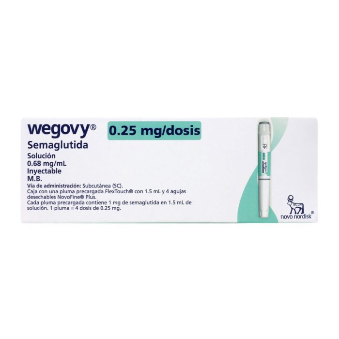 WEGOVY SOL INY 0.25MG/DOSIS SEMAGLUTIDA (R)