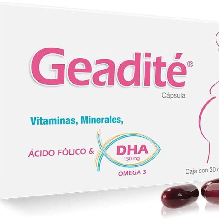 GEADITE C 30 CAP VIT/MIN/AC FOLICO/DHA/OMEGA 3