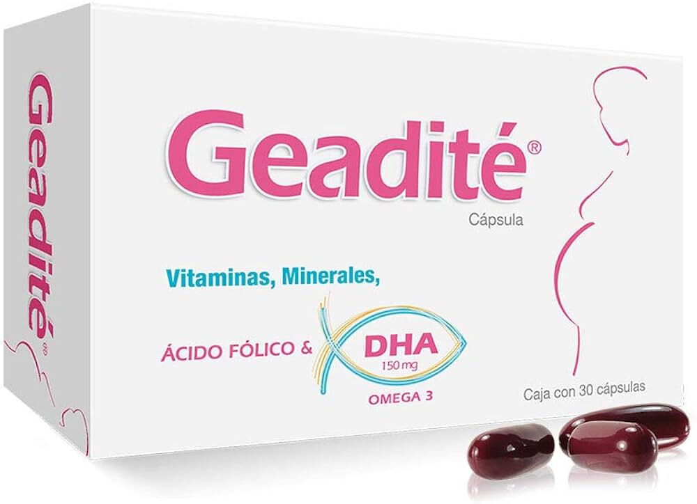 GEADITE C 30 CAP VIT/MIN/AC FOLICO/DHA/OMEGA 3