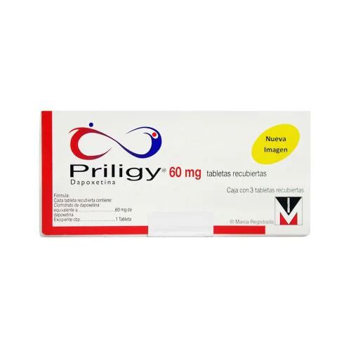 PRILIGY 60MG C 3 TAB DAPOXETINA