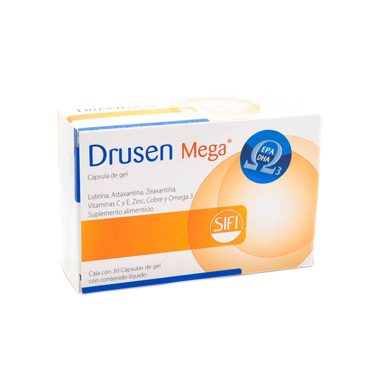 DRUSEN MEGA SUPL ALIM C 30 CAP