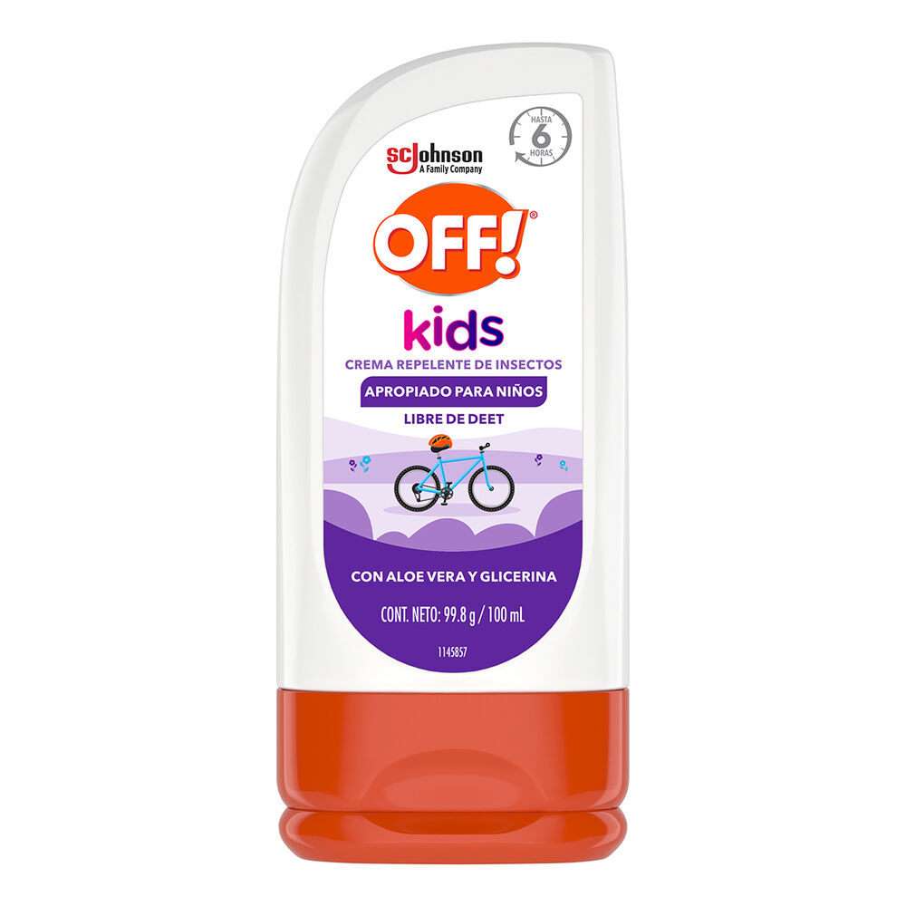 OFF REPELENTE KIDS CREMA P NINOS 100ML
