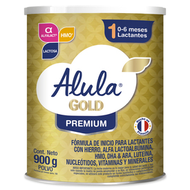 ALULA GOLD PREMIUM E-1 0-6 MESES PVO 900G