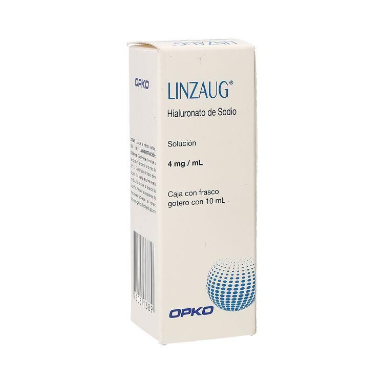 LINZAUG SOL OFT O 10ML HIALURONATO DE SODIO