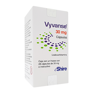 VYVANSE 30MG C 28 CAP LISDEXANFETAMINA