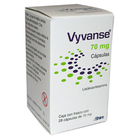 VYVANSE 70MG C 28 CAP LISDEXANFETAMINA
