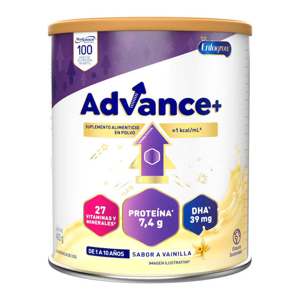 ENFAGROW ADVANCE PVO SAB VAINILLA 400G