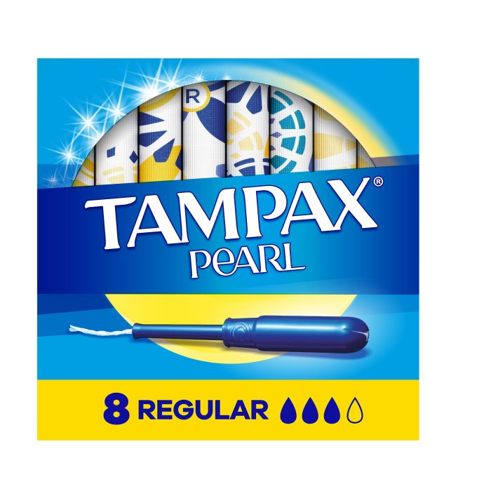 TAMPAX PEARL REGULAR C 8 TAMPONES