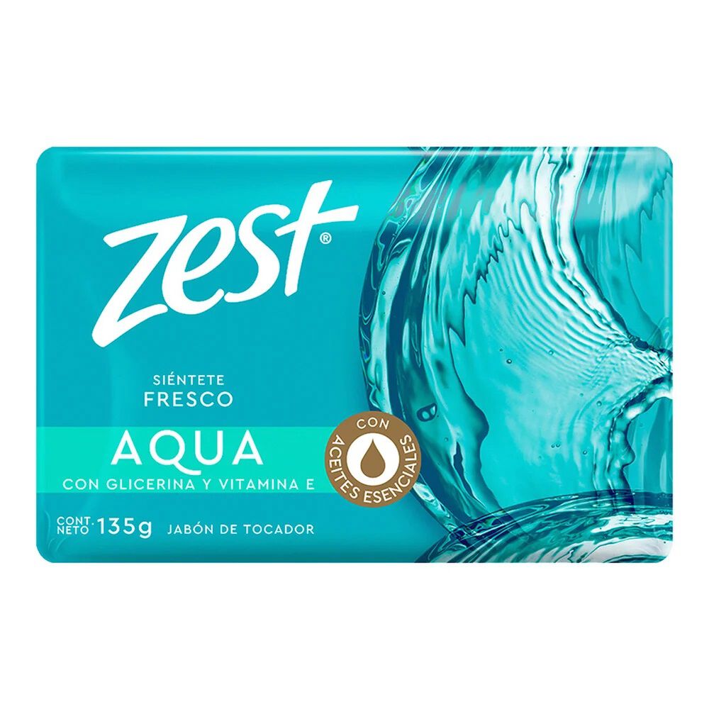 ZEST JABON AQUA FRESCO 135G