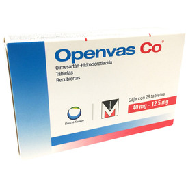 OPENVASCO 40/12.5MG C 28 TAB
