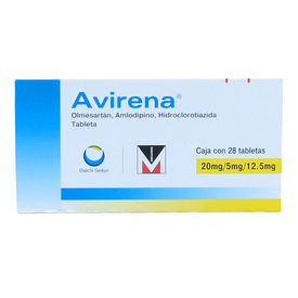 AVIRENA 20/5MG/12.5MG C 28 TAB