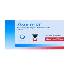 AVIRENA 40/10/12.5MG C 28 TAB