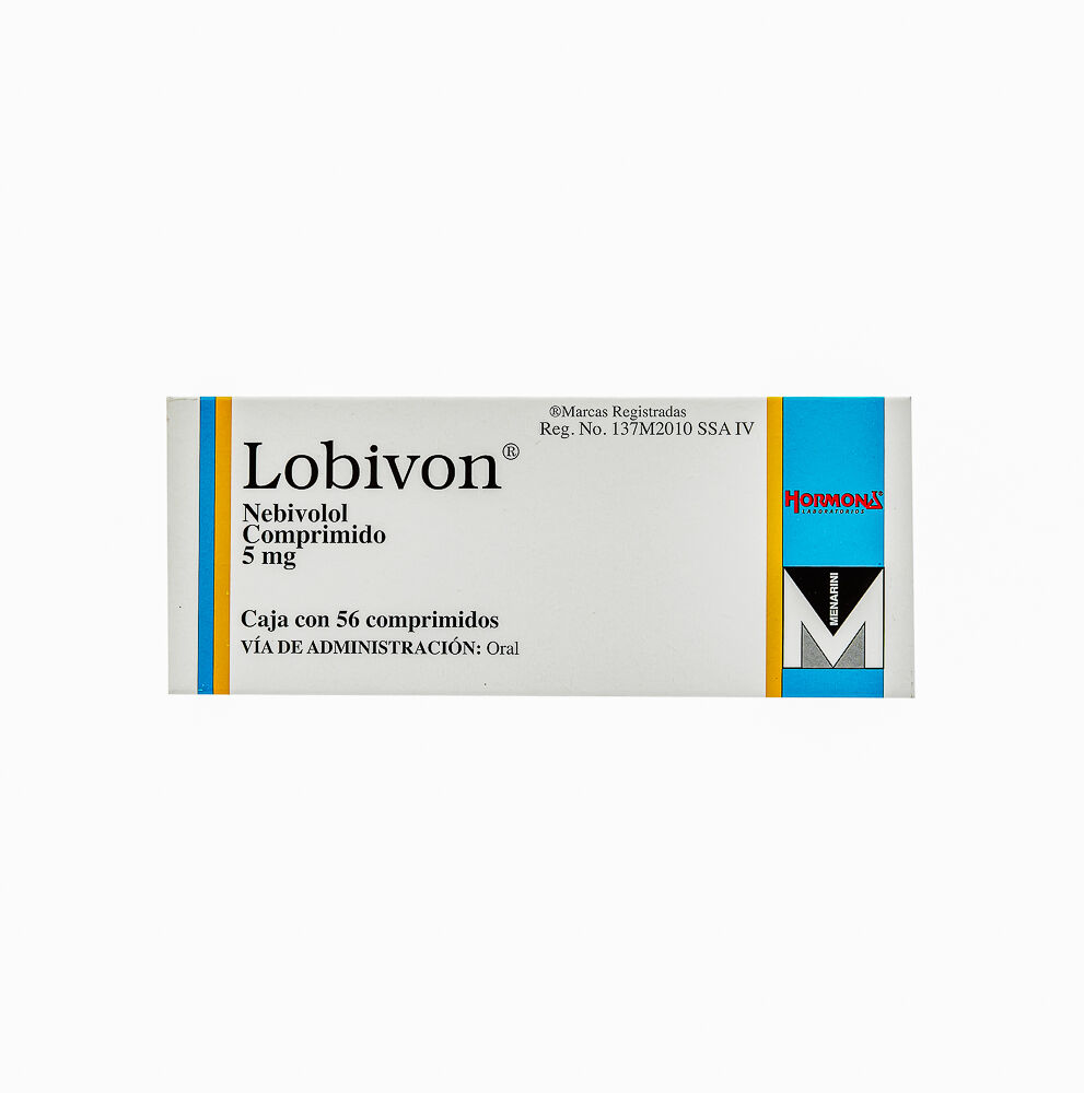 LOBIVON 5MG C 56 TAB NEBIVOLOL