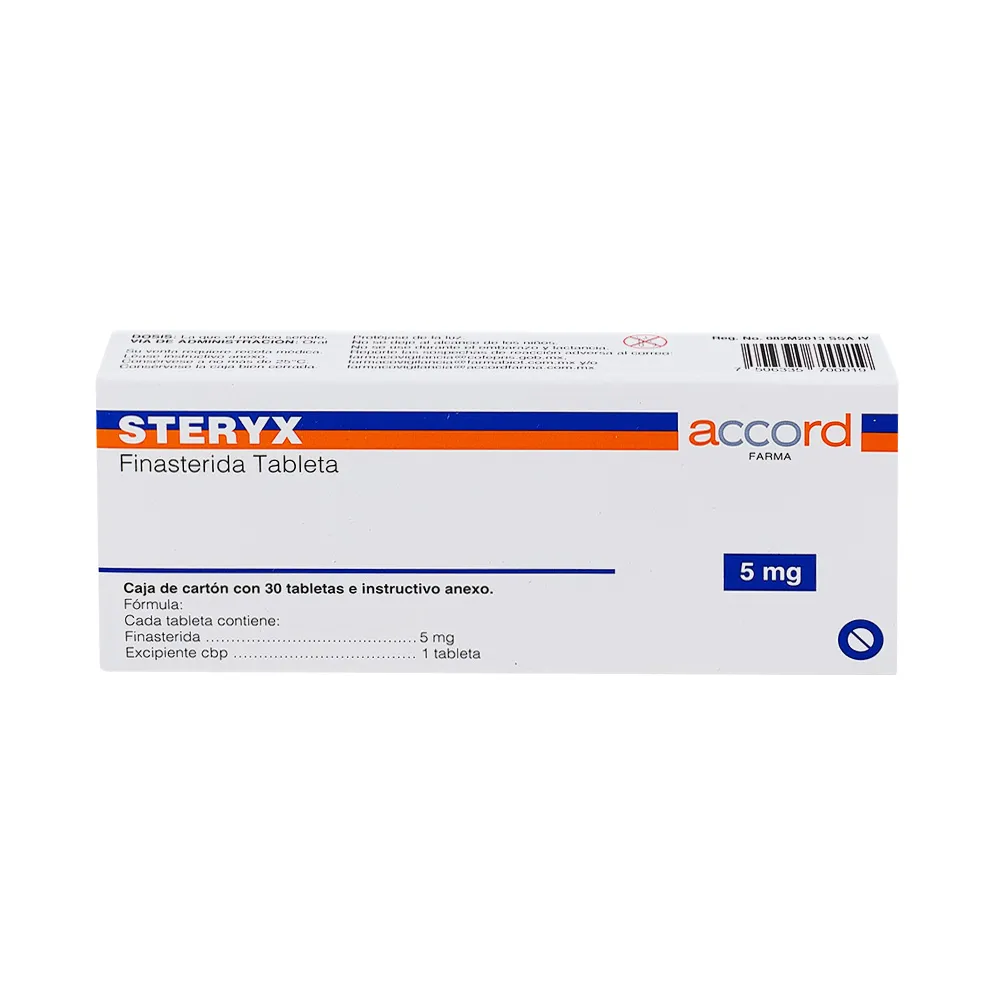 STERYX 5MG C 30 TAB FINASTERIDA