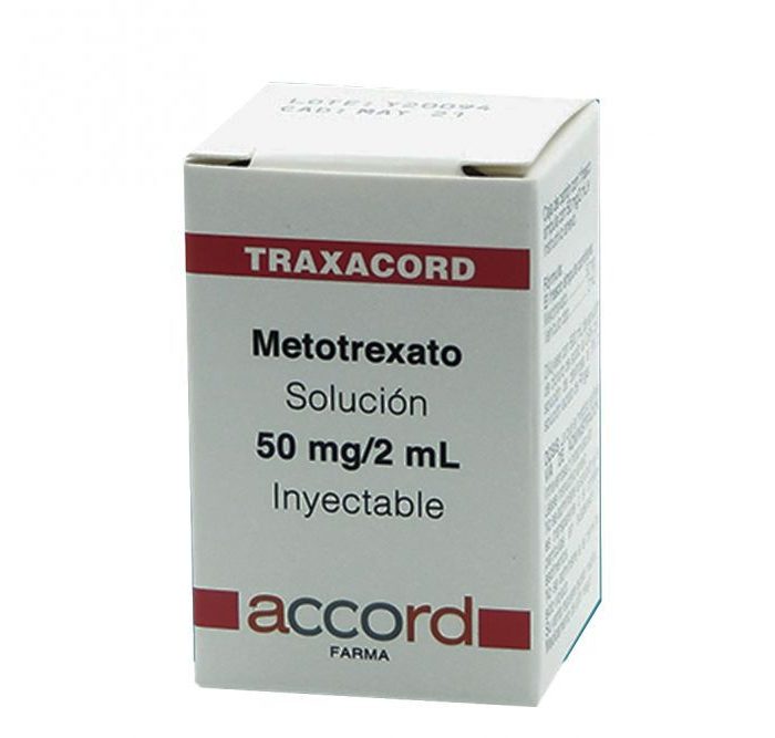 TRAXACORD SOL INY 50MG 2ML METOTREXATO