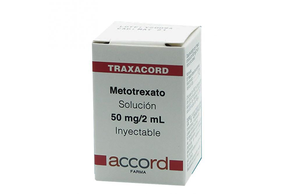 TRAXACORD SOL INY 50MG 2ML METOTREXATO