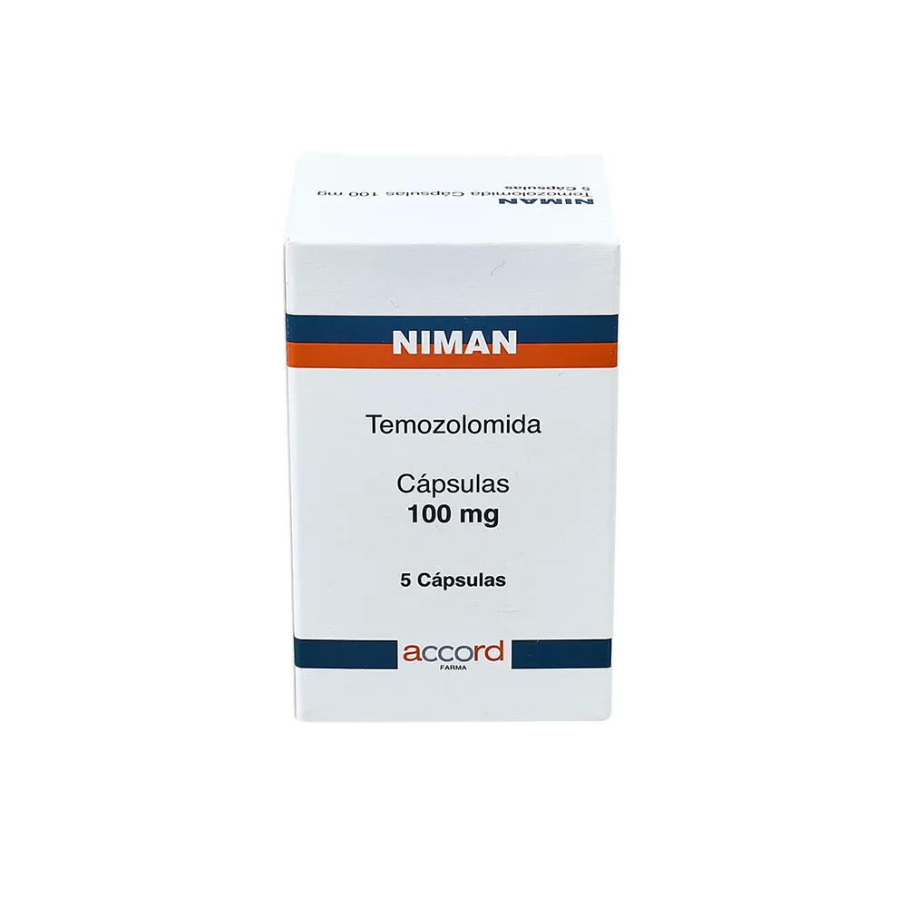 NIMAN 100MG C 5 CAP TEMOZOLOMIDA