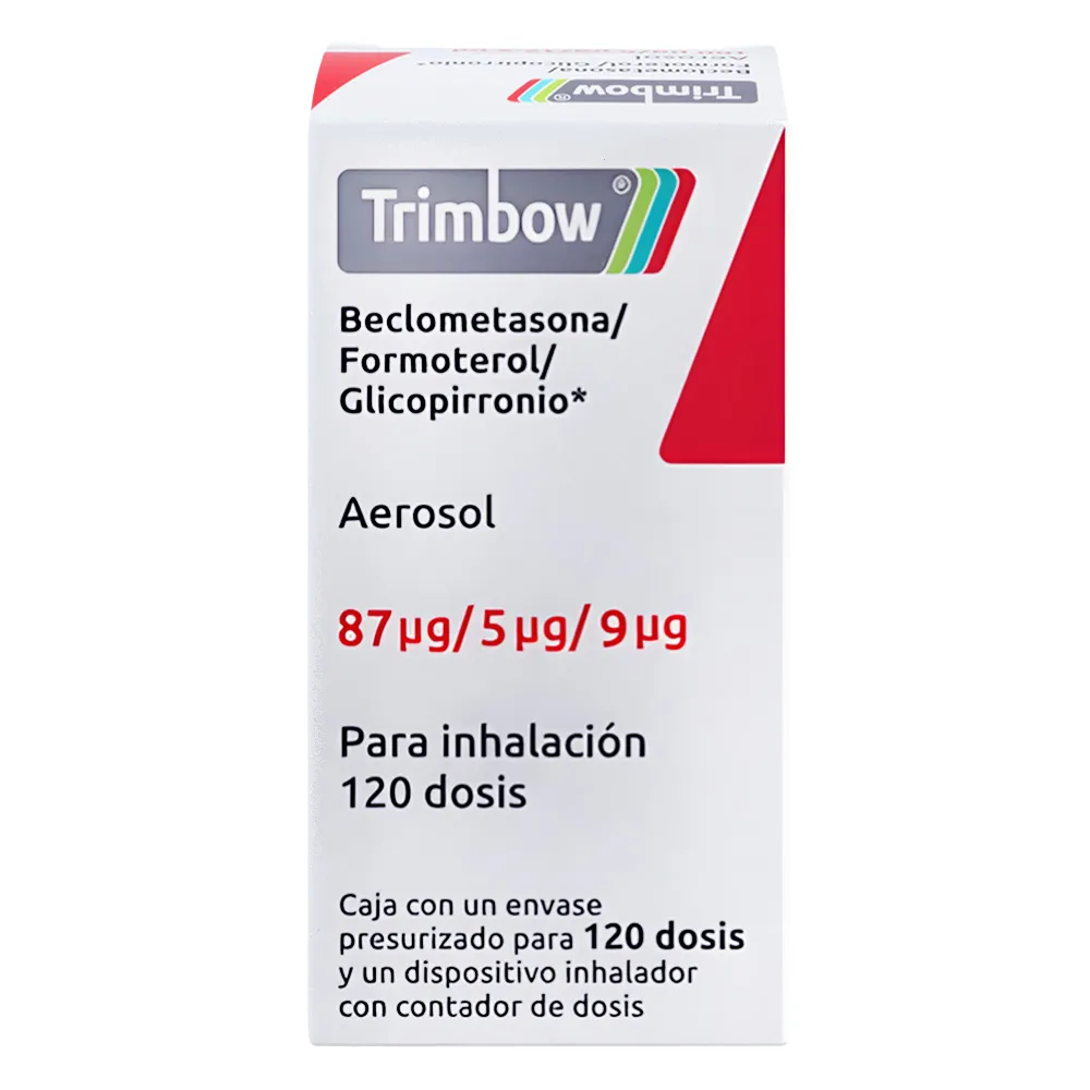 TRIMBOW AER 100/6/12.5MG 120 DOSIS
