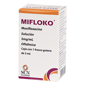 MIFLOKO SOL OFT 5MG/ML 5ML MOXIFLOXACINO