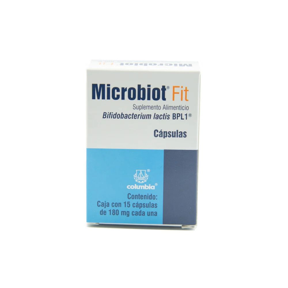 MICROBIOT FIT 180MG C 15 CAP SUPLEMENTO ALIMENTICIO