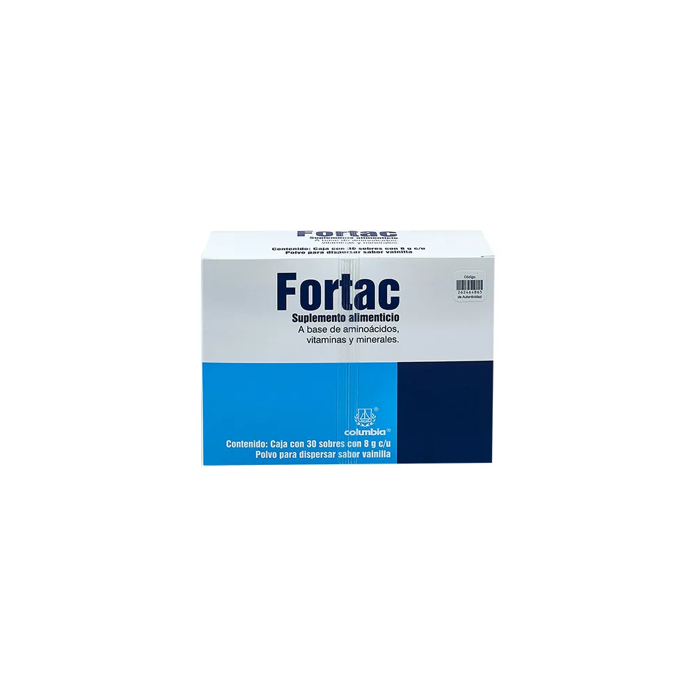 FORTAC POLVO 8G C 30 SOB SUPLEMEN ALIMENTI