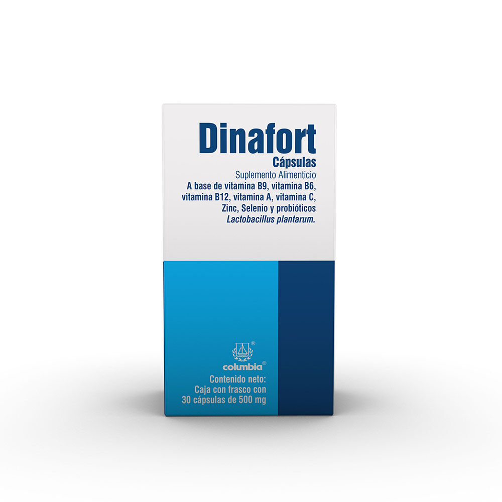 DINAFORT 500MG C 30 CAP SUPLEM ALIMENT
