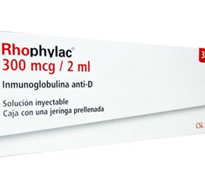 RHOPHYLAC SOL INY 300MCG 2ML C JGA PRELLENADA