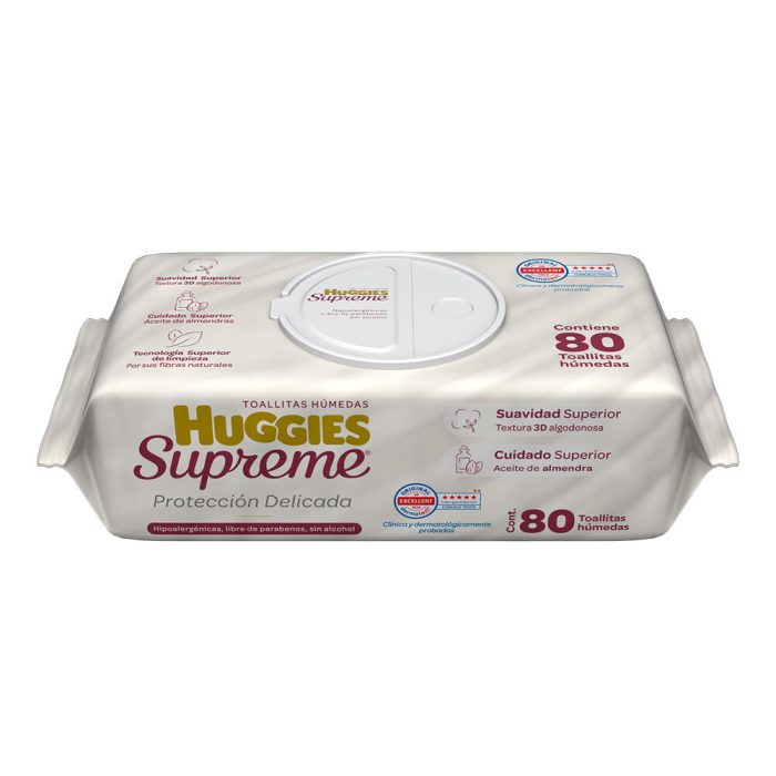 HUGGIES SUPREME TOALLITAS HUMED C 80 PZ