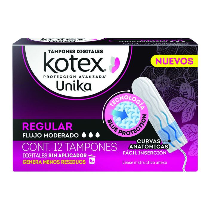 KOTEX TAMPONES DIG UNIKA REGULAR C 12