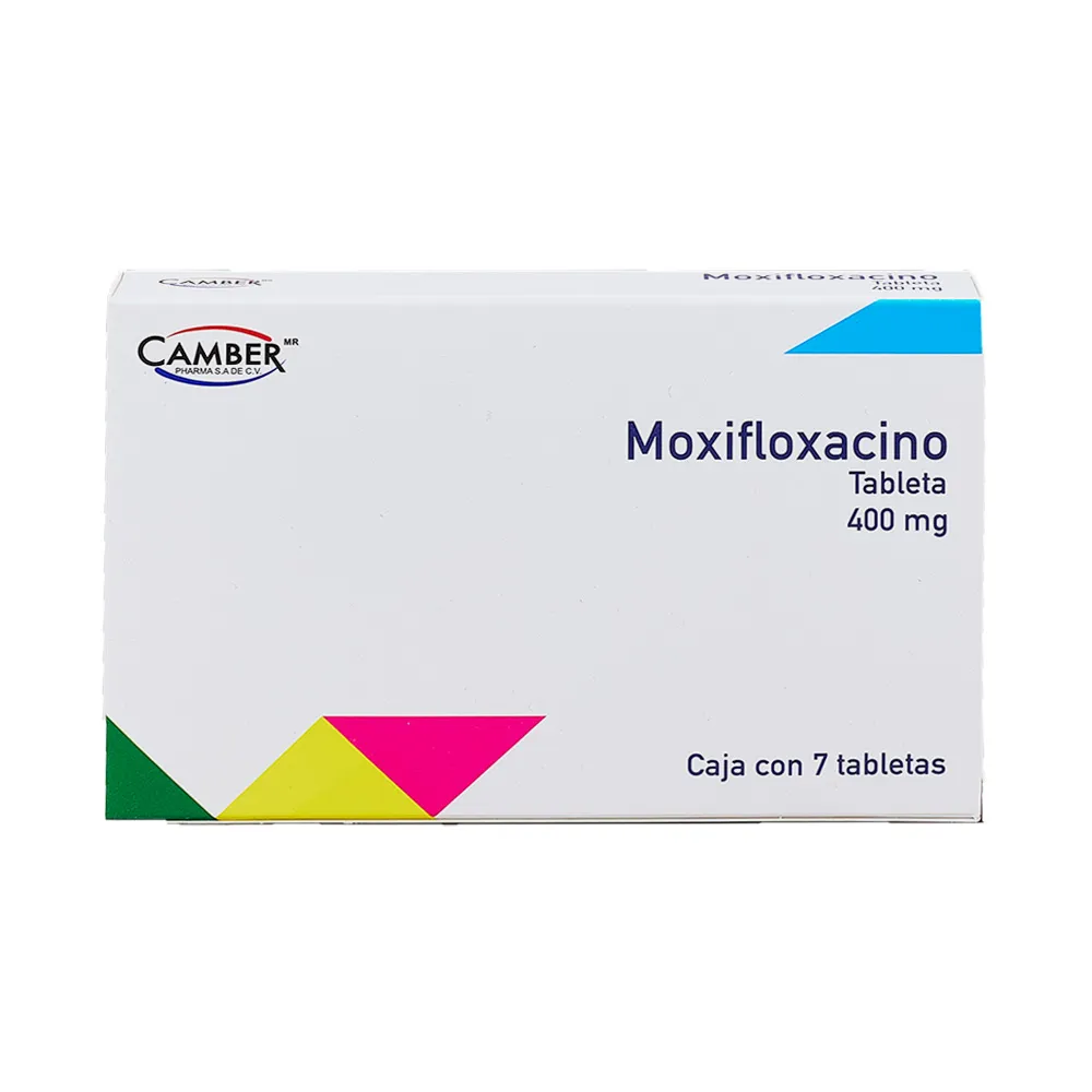 MOXIFLOXACINO 400MG C 7 TAB CAMBER