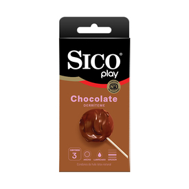 PRESERV SICO PLAY CHOCOLATE C 3