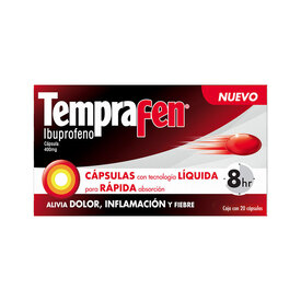 TEMPRAFEN 400MG CAP C 20 IBUPROFENO