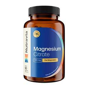 MAGNESIUM CITRATE 400MG C 90 CAP NUTRAVIA SUPLEM ALIMENT