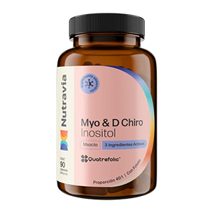 MYO & D CHIRO INOSITOL C 90 CAP NUTRAVIA SUPLEMENTO ALIMENTICIO