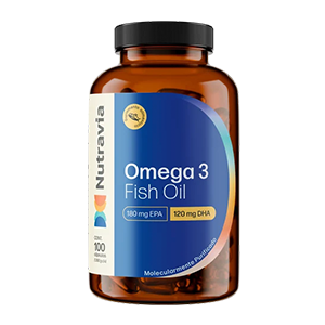 OMEGA 3 FISH OIL 1000MG C 100 CAP NUTRAVIA SUPLEMENTO ALIMENTICIO