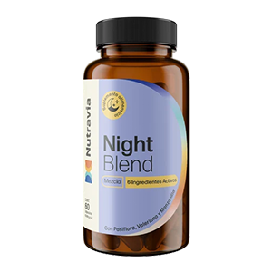 NIGHT BLEND C 60 CAP NUTRAVIA SUPLEMENTO ALIMENTICIO