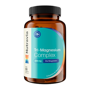 TRIMAGNESIUM COMPLEX C 90 CAP NUTRAVIA SUPLEM ALIMENT