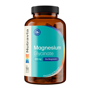 MAGNESIUM GLYCINATE 400MG C 180 CAP NUTRAVIA SUPLE ALIMEN