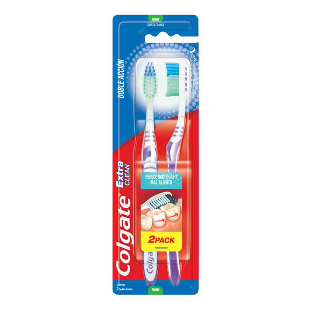 CEPILLO DENTAL COLGATE XT CLEAR 2X1
