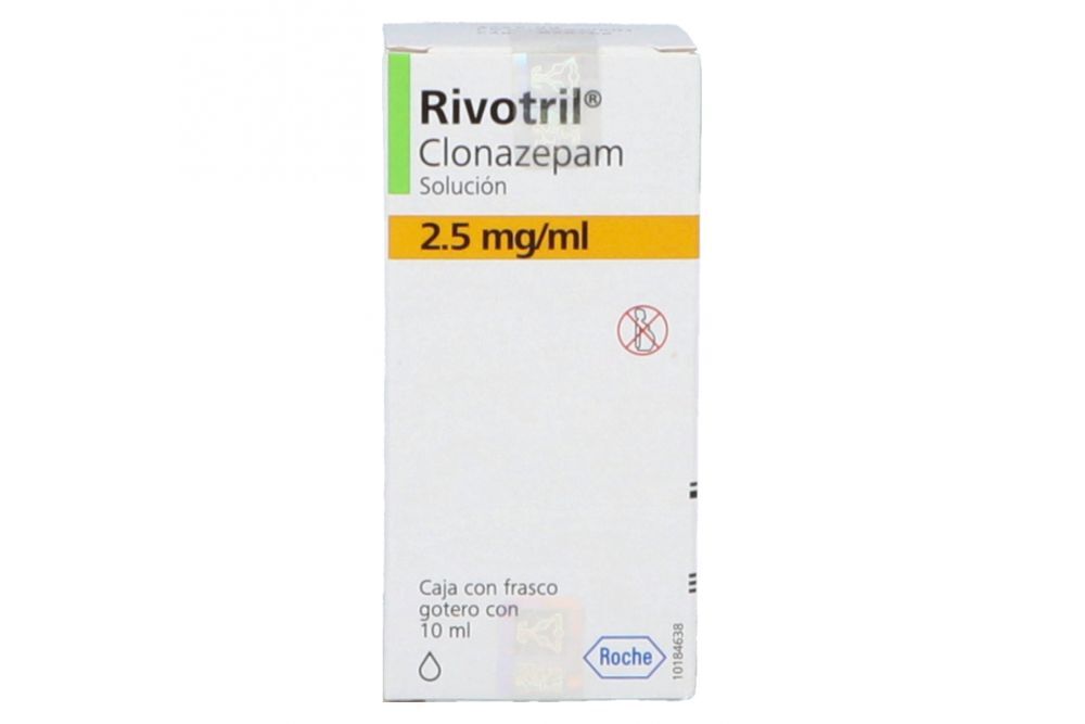RIVOTRIL GOTA ORAL 10ML CLONAZEPAM