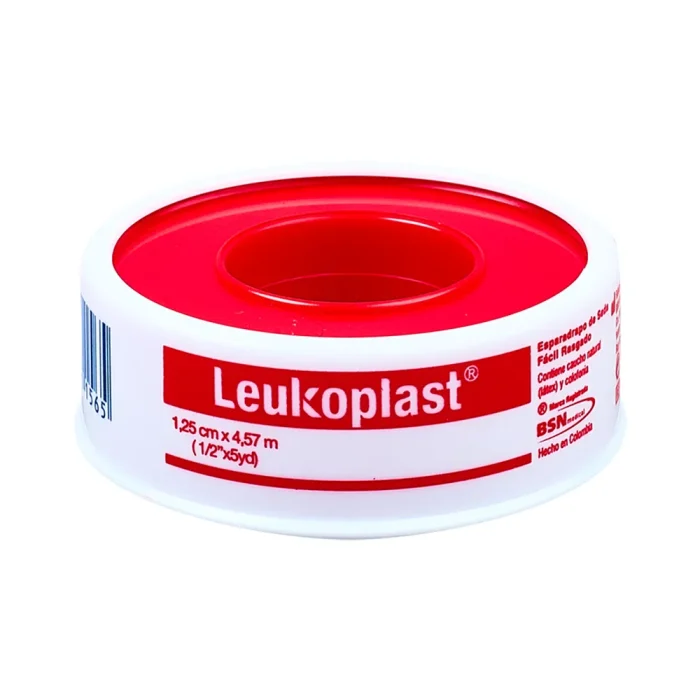 LEUKOPLAST TELA ADHESIVA 1.25CM X 4.57M