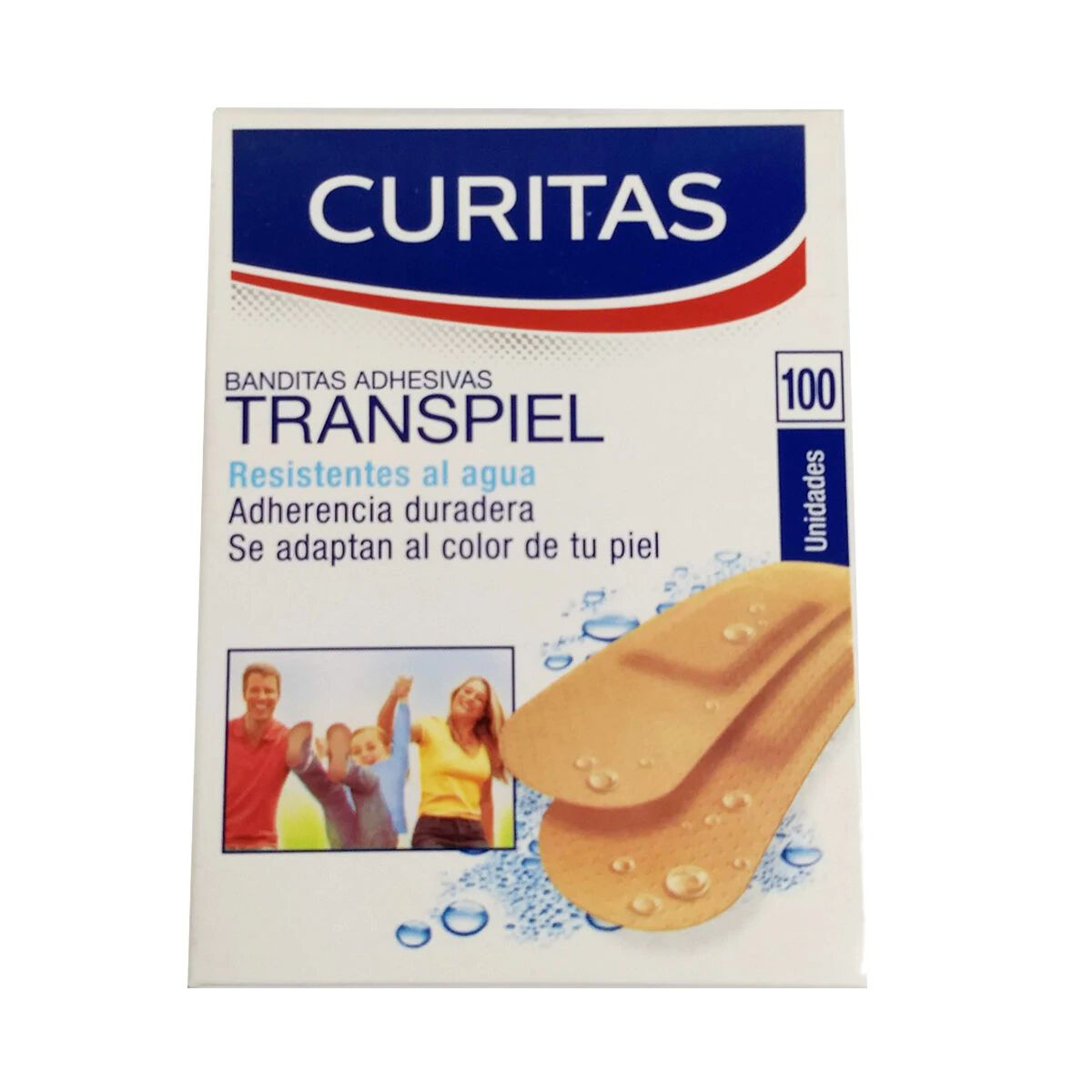 CURITAS VENDITA ADH TRANSP ANTISEP C 100 PZ